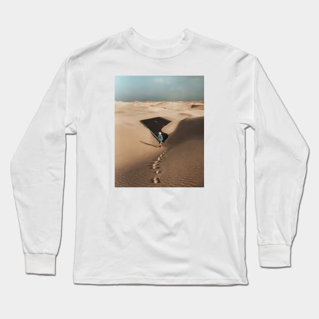 Desert Road 2 Long Sleeve T-Shirt by withluke